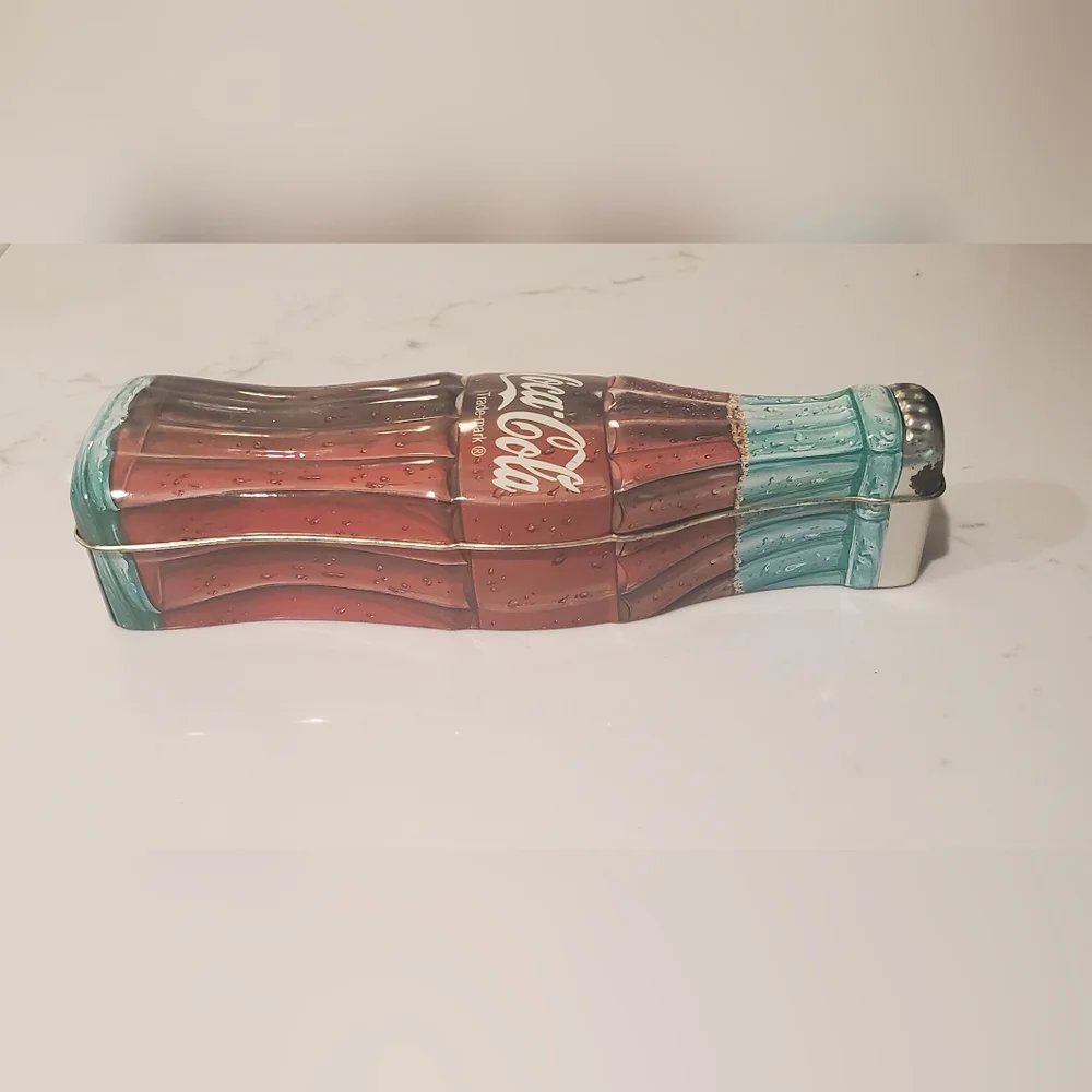Coca Cola Tin Metal Vintage 1996 Coke Collectible